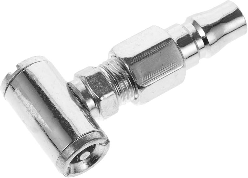 Versatile Hand Cranked Portable Tire Inflator Air Chuck Replacement Extension Tool - Image 1