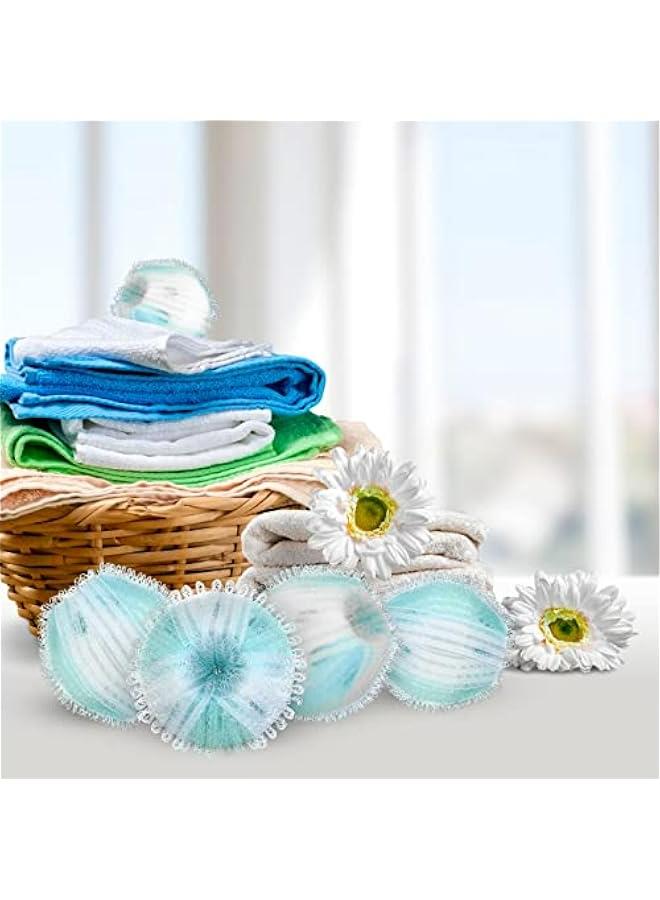 كرات مزيل شعر الحيوانات للغسيل 16 قطعة، كرات إزالة الوبر العائمة قابلة لإعادة الاستخدام، جامع شعر للحيوانات للغسالة، مناسب للغسالة والمجفف لتنظيف الملابس - Image 5