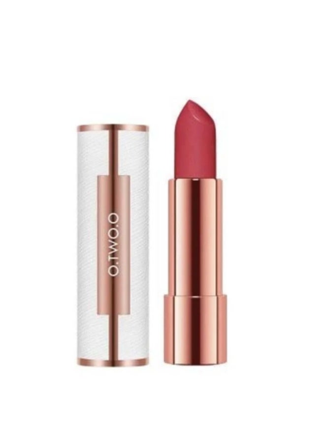 O.TWO.O Spoon Gold Brocade Velvet Lipstick 08 Peach - 4g - Image 1