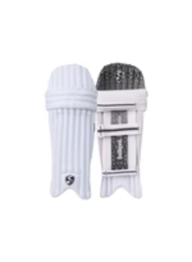 SG Shield Batting Leg Guards For Adult Men's (Believe.Become) For Right Hand Left Hand Use - Image 1