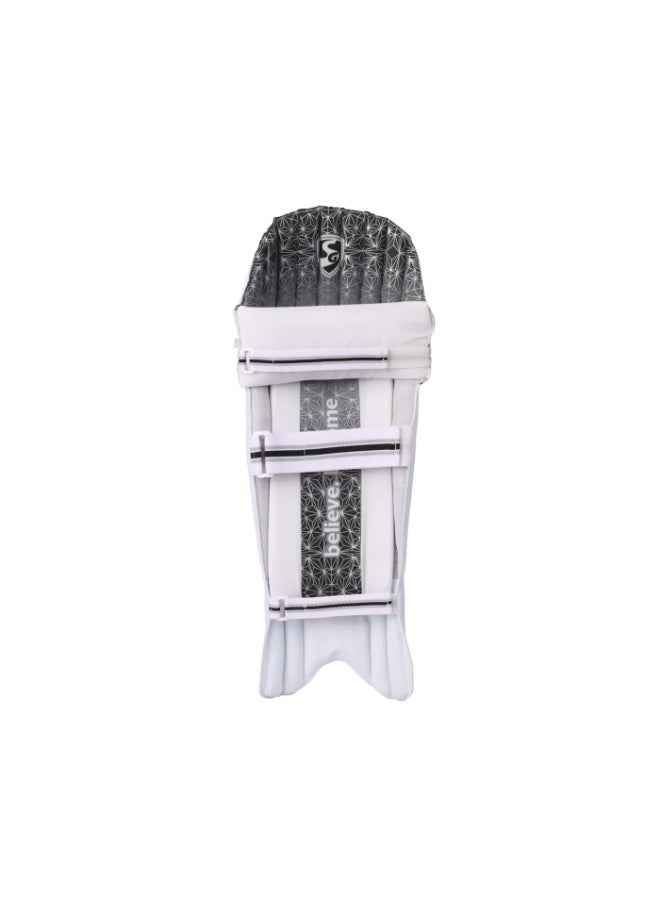 SG Shield Batting Leg Guards For Adult Men's (Believe.Become) For Right Hand Left Hand Use - Image 3