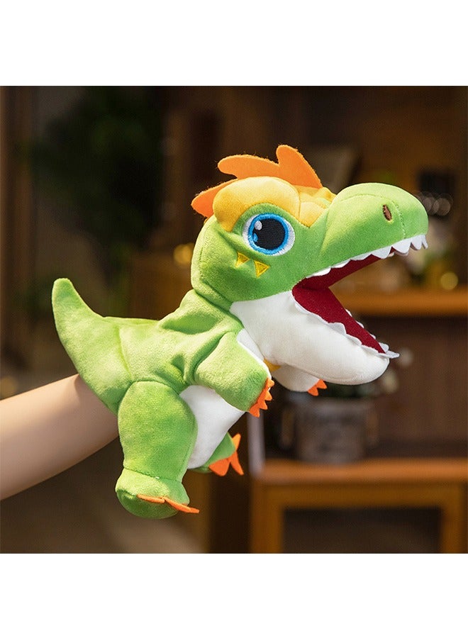 FUNCOT Hand Puppets, Dinosaur Hand Puppets, Dinosaurs Plush Toys - Image 1