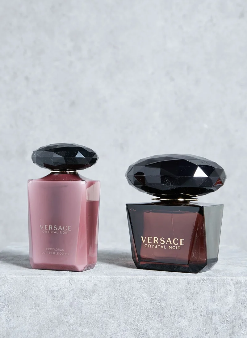 فيرزاتشي عطر كريستال نوار 90 مل + 100 مل لوشن + حلقة مفاتيح