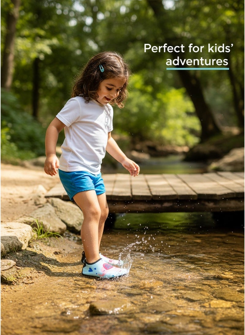 Swimming Water Shoes Kids for Girls Boys Outdoor Quick Dry Barefoot Aqua Socks for Sport Beach Swim Surf - Image 4