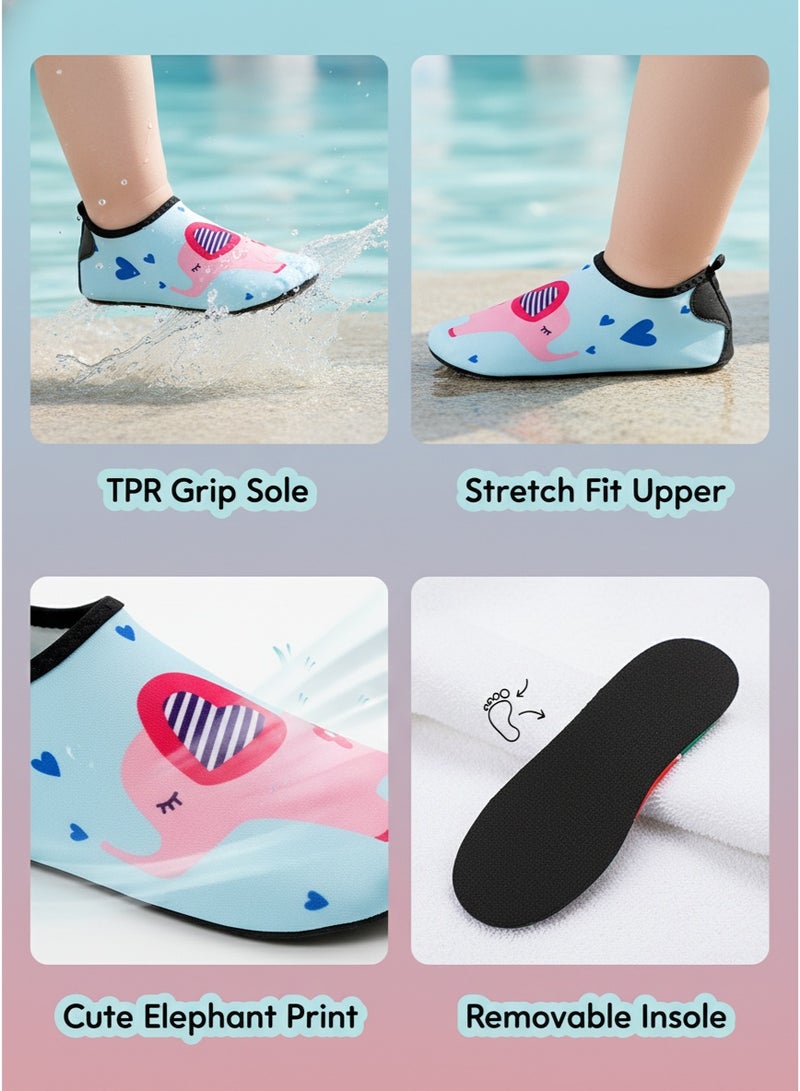 Swimming Water Shoes Kids for Girls Boys Outdoor Quick Dry Barefoot Aqua Socks for Sport Beach Swim Surf - Image 5
