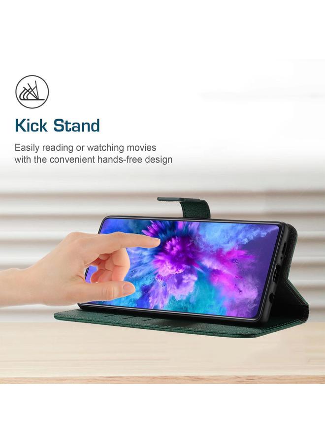 S-TOP Case For Realme 14 Pro+ 5G Rhombic Grid Texture Leather Phone Case - Image 4