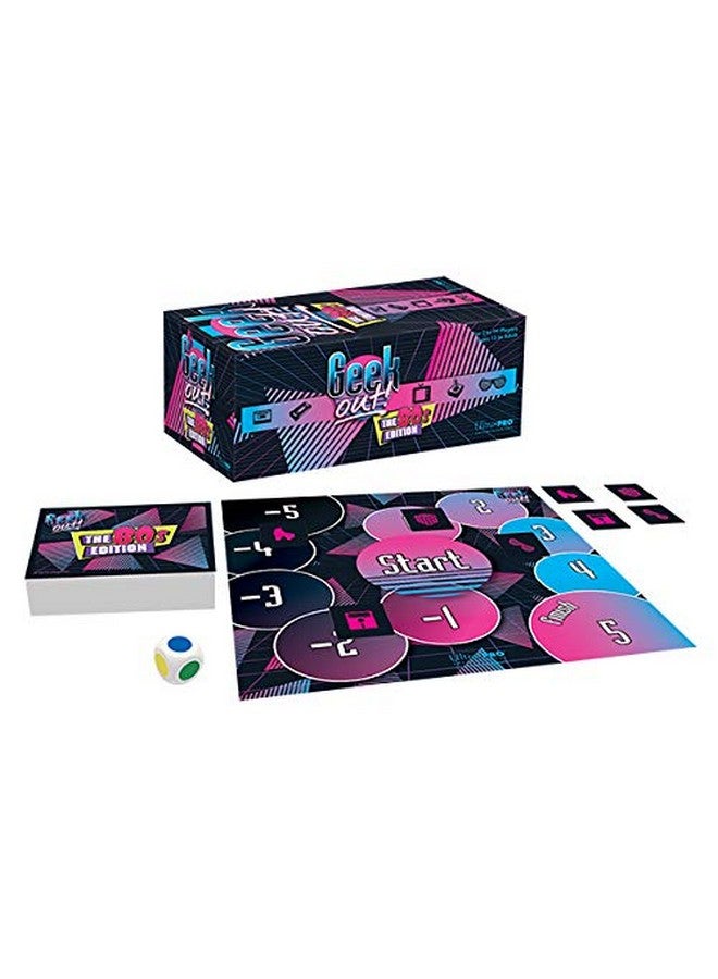 Ultra Pro Geek Out! - 80's Edition, Pop Culture Party Game, Fun Bluffing Game for Adults, Family Friendly, Classic 80's Nostalgia, Social Game for 2+ Players - Image 3