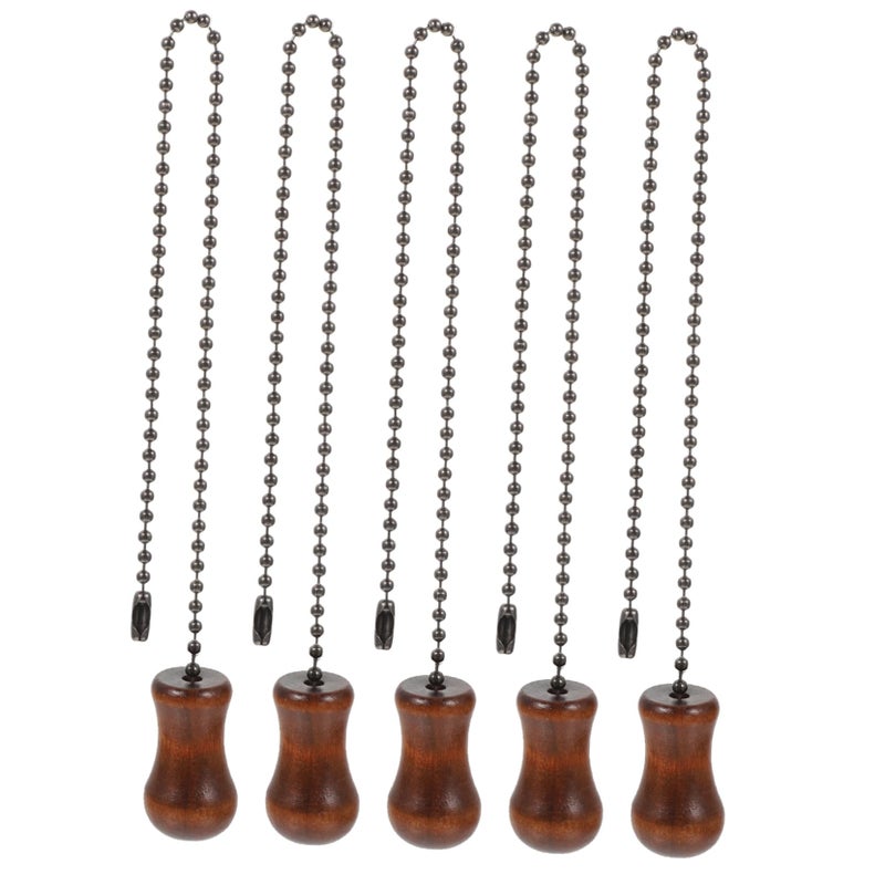 5Pcs Decorative Beaded Pull Chain Extender for Ceiling Fans and Light Fixtures Easy to Install - Image 2