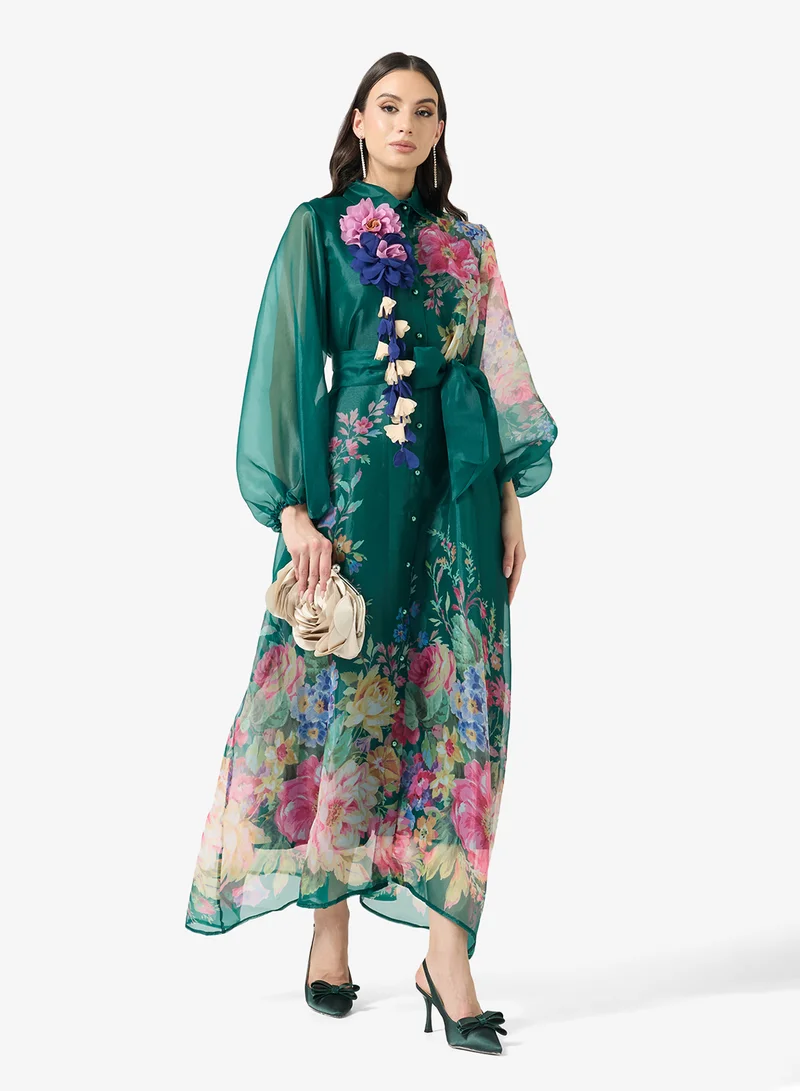 Khizana  Floral Print Dress for Women | Best Price UAE