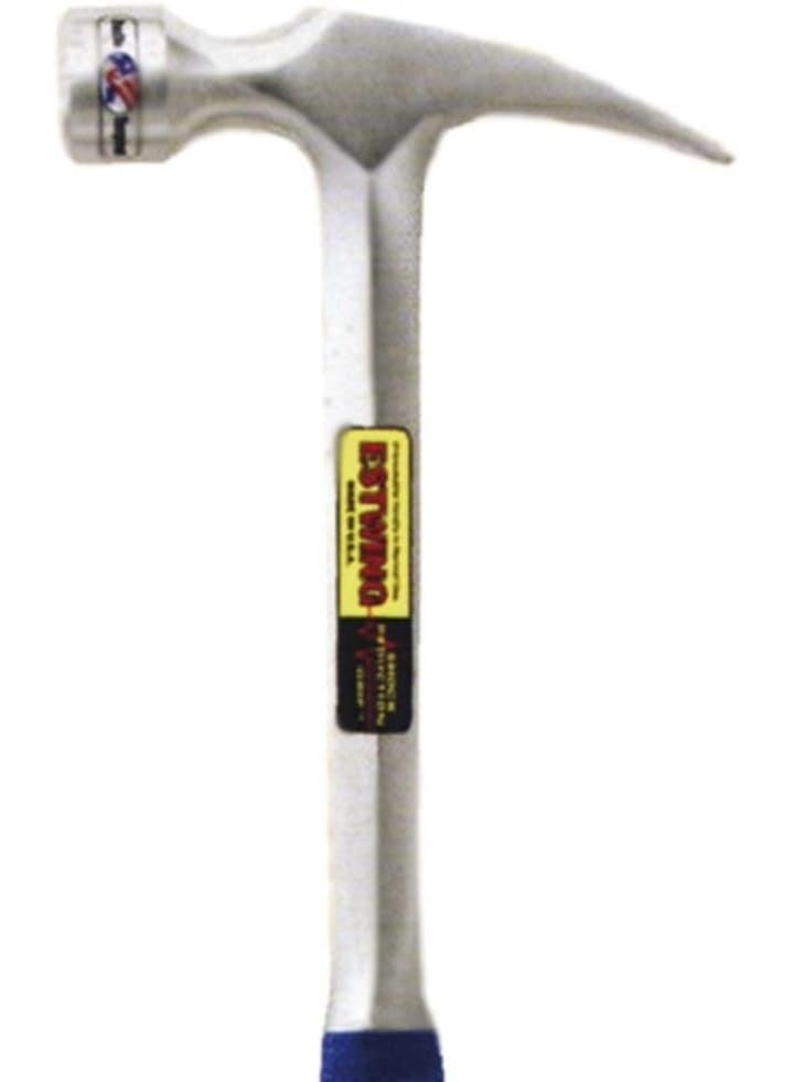Estwing ESTWING Framing Hammer - 28 oz Long Handle Straight Rip Claw with Smooth Face & Shock Reduction Grip - E3-28S  - Image 2