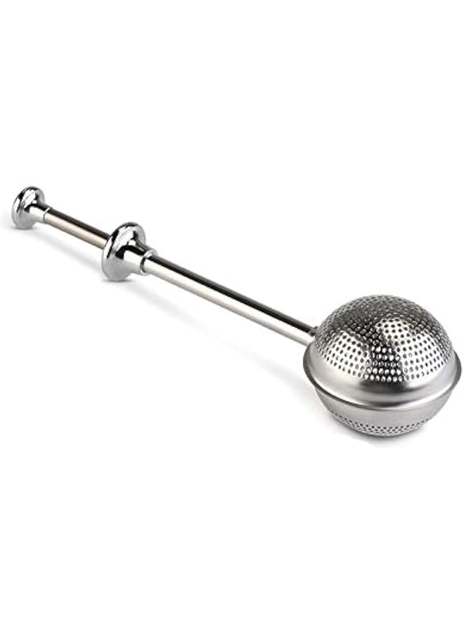 S-TOP Mesh Loose Tea Ball Infuser Stainless Steel Spice Herbal Long Handle Tea Leaf Strainer Filter Tea Accessories Drinkware - Image 1