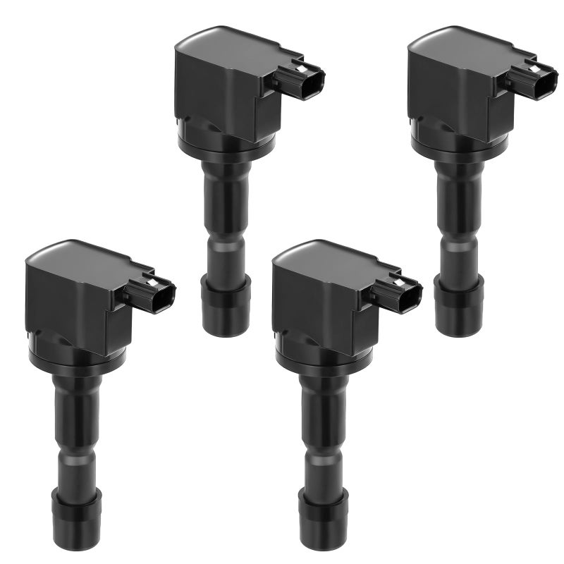 BDFHYK Ignition Coil Packs Compatible with Honda 20102016 City 15L l4 20112016 CRZ 15L l4 20092014 Fit 15L l4Coil for 30520RB0003 30520RB0013 30520RB0S01 UF626 GN10547 Set of 4