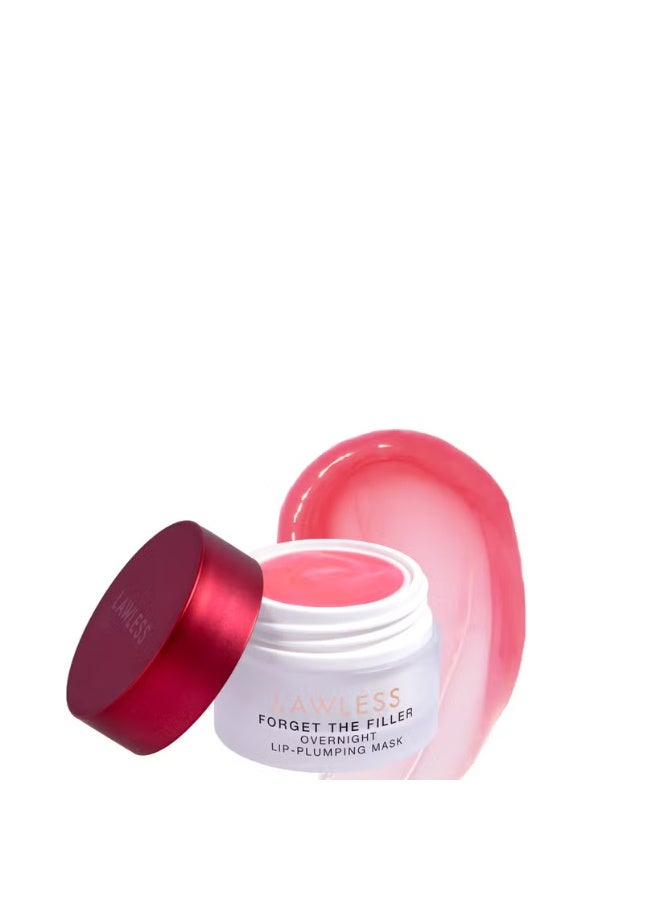 LAWLESS BEAUTY Forget The Filler Overnight Lip Plumping Mask - Cherry Vanilla - Image 1