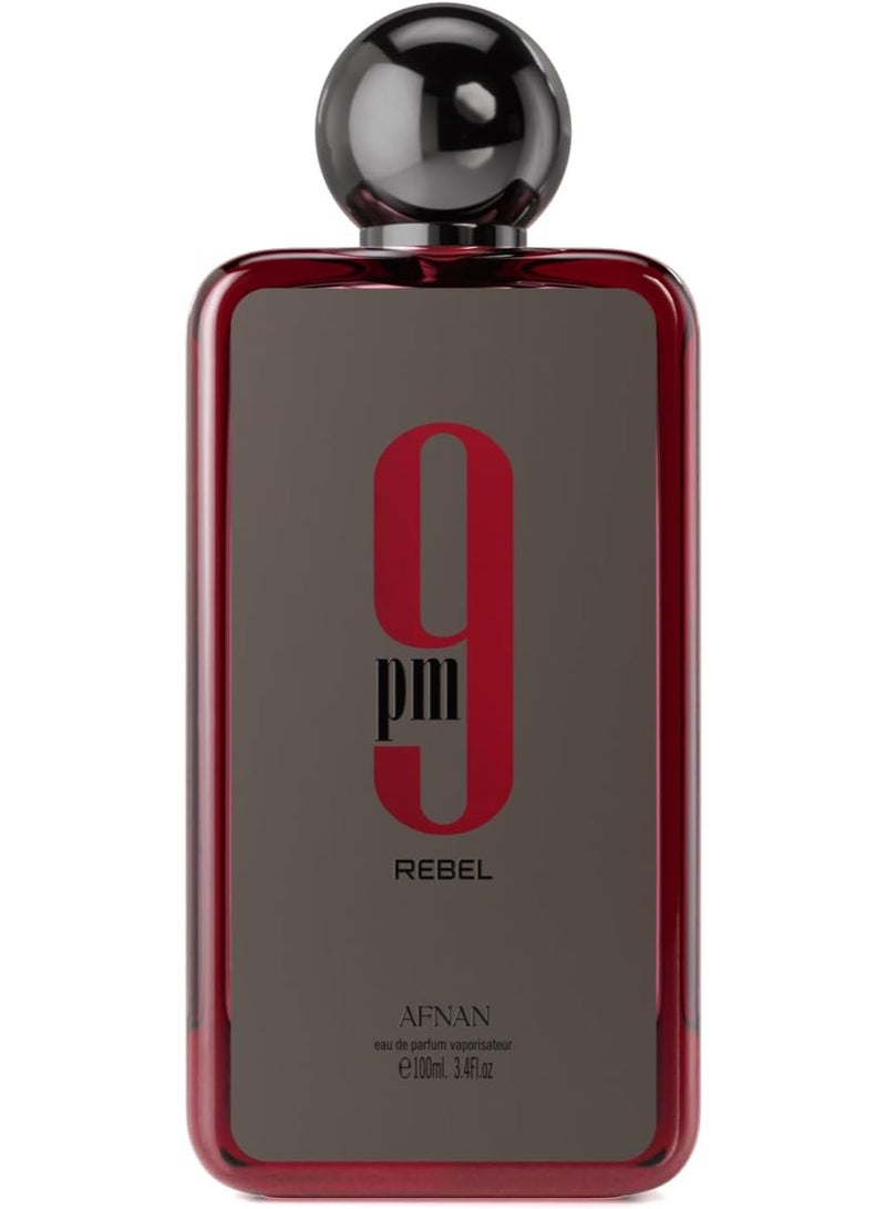 Afnan 9 PM Rebel Unisex Eau De Parfum 100ML - Image 1