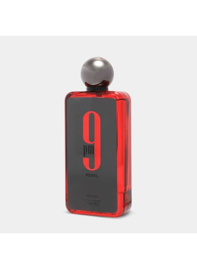 Afnan 9 PM Rebel Unisex Eau De Parfum 100ML - Image 3