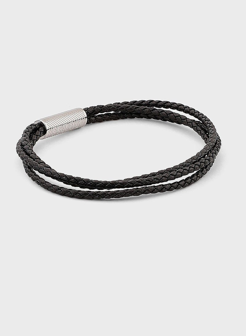 GUESS Jumb03033Jwstbks Round Logo Bracelet - Image 2