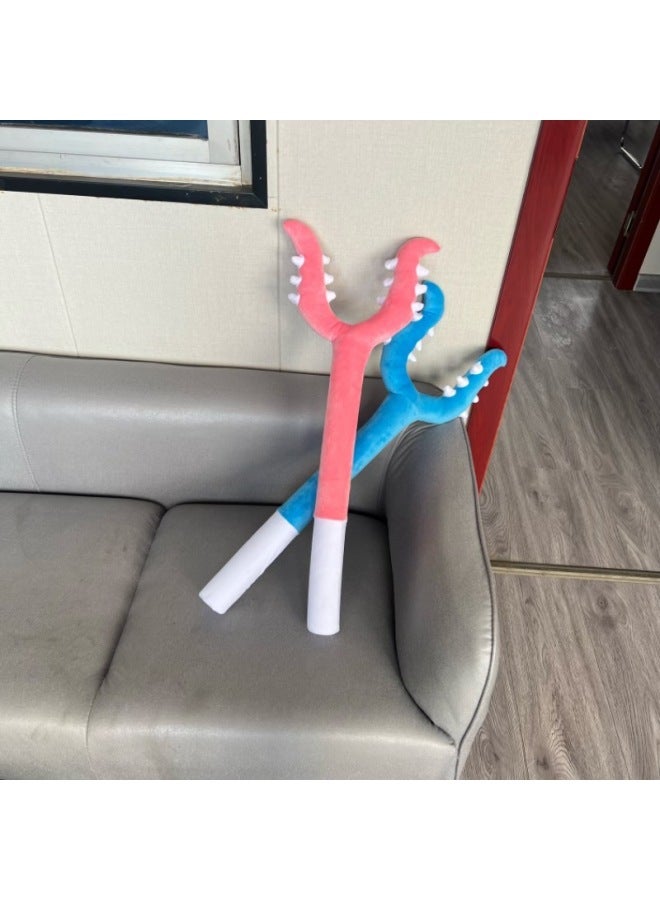 Plush Crusade Chiikawa Jiyka Wow Small Eight Jiyusachi Adult Cat Toy 70cm Long-Color:Blue Crusade Stick 70cm-Height:Single Without Packaging - Image 1