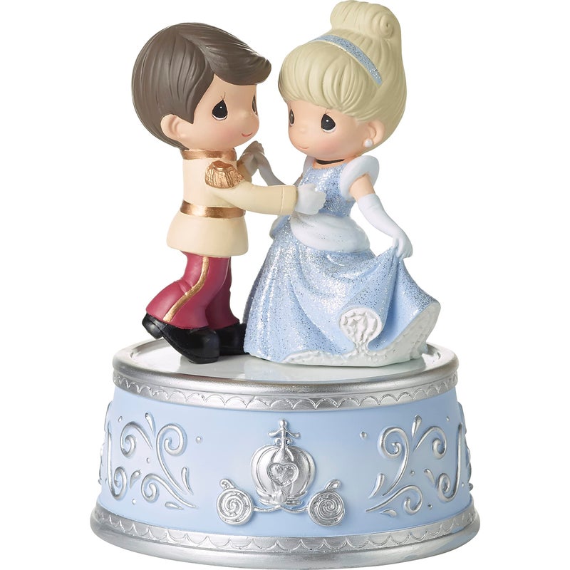 Precious Moments 223103 Disney Showcase Cinderella May Your Dreams Come True Resin Rotating Musical