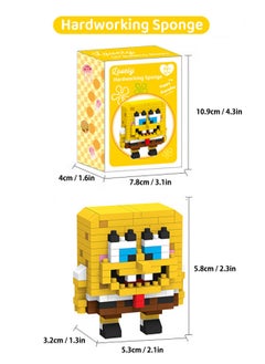 LOOPITYS 240PCSSmall Sponge Blocks, Tiny Particle Blocks, Children's Assembled Puzzle Toys, Children's Day Gift Cartoon Toy Model Toys  - Image 2