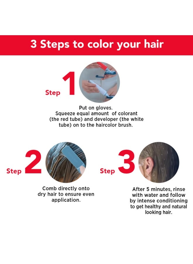 Revlon Top Speed Hair Color - Men -Natural Brown 60M - Image 3