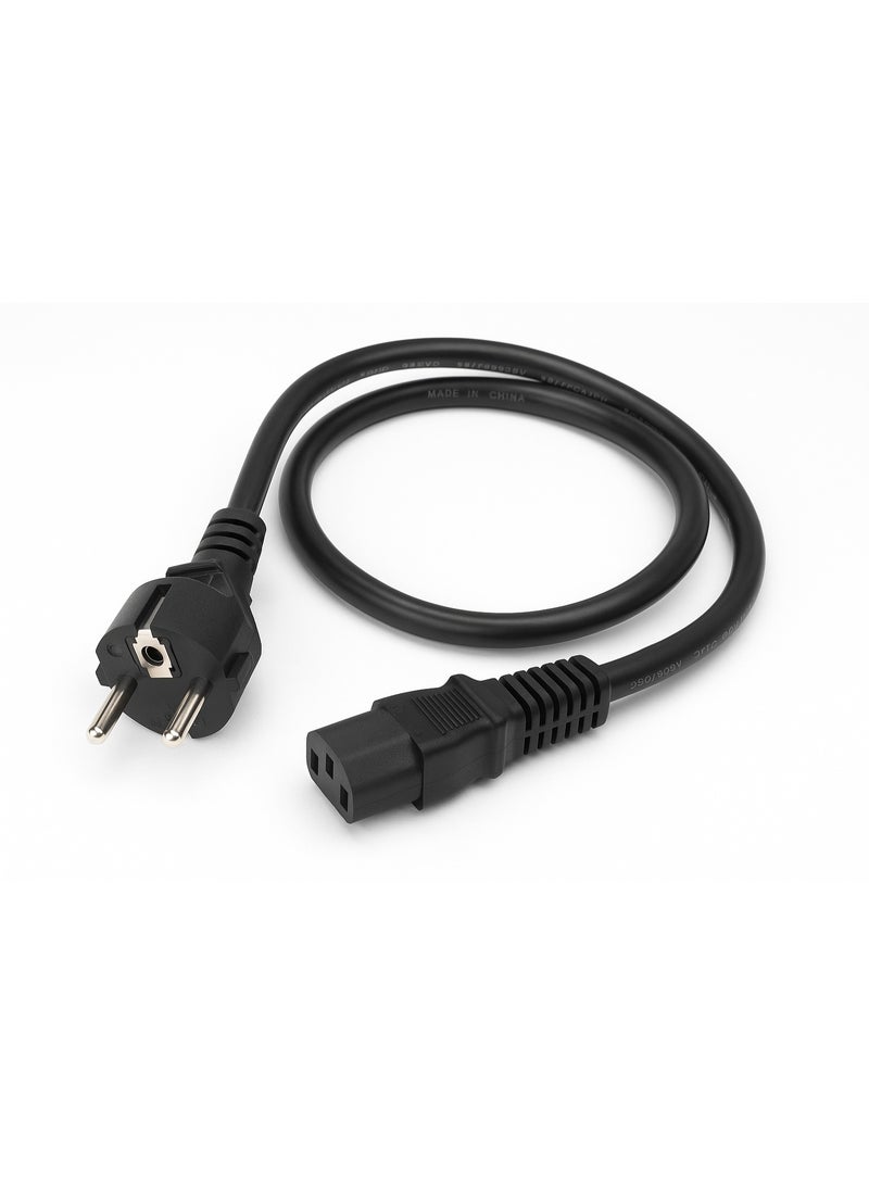 Durable, corrosion-resistant power cable 300/500V - safe for everyday use - black color - Image 2