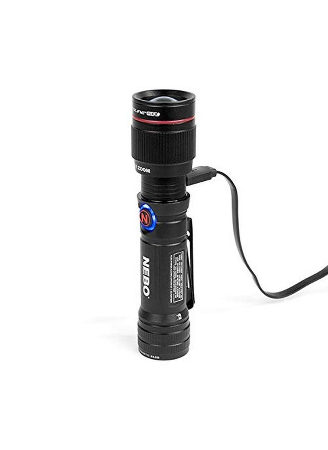 NEBO NEBO Redline Flashlight, Rechargeable LED Water & Impact Resistant Handheld Flashlights, Available in 450, 1000, 1400, & 2000 Lumens, Redline Flex 450 Lumens  - Image 3