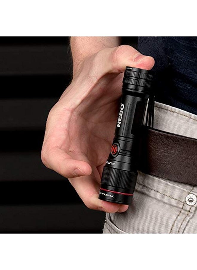 NEBO NEBO Redline Flashlight, Rechargeable LED Water & Impact Resistant Handheld Flashlights, Available in 450, 1000, 1400, & 2000 Lumens, Redline Flex 450 Lumens  - Image 4