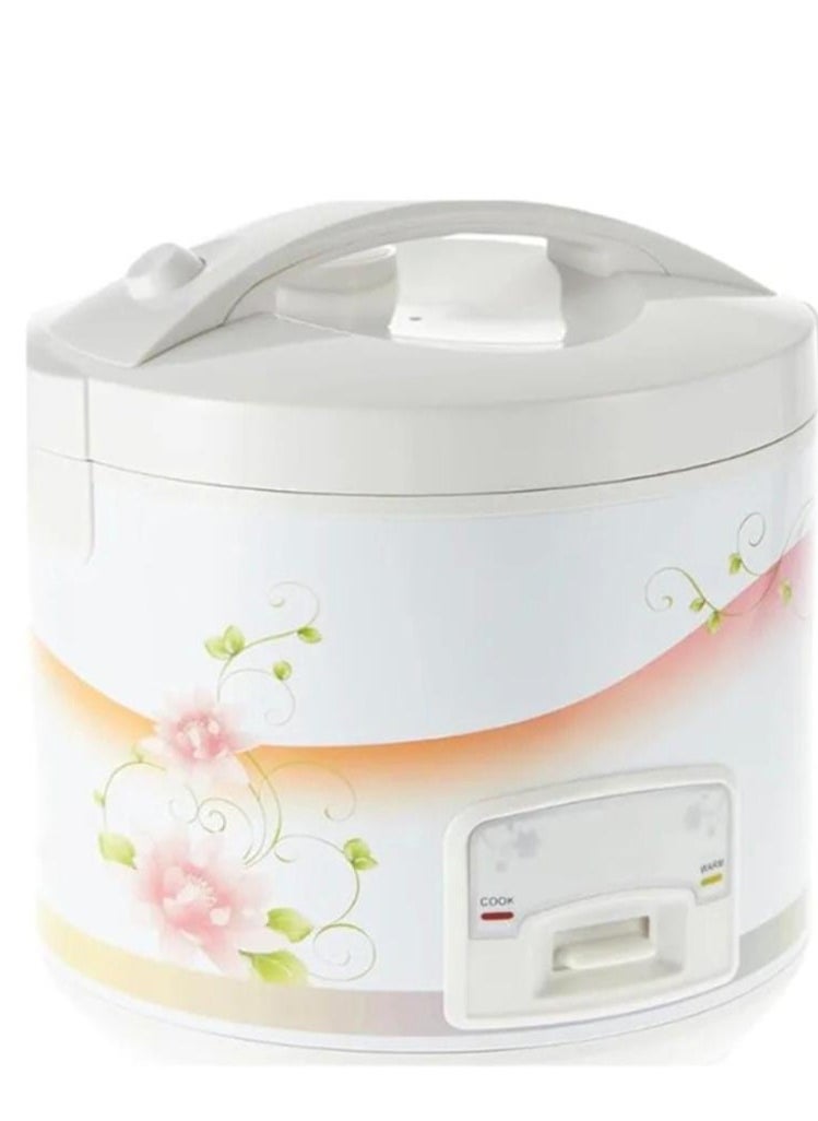 Generic - Electric Rice Cooker 2.8L – Multi-Function Cooking Pot with Non-Stick Inner Pot, Keep Warm & Auto Cooking Features – Deluxe White Rice Cooker for Steaming, Soup, Porridge & More - Image 1