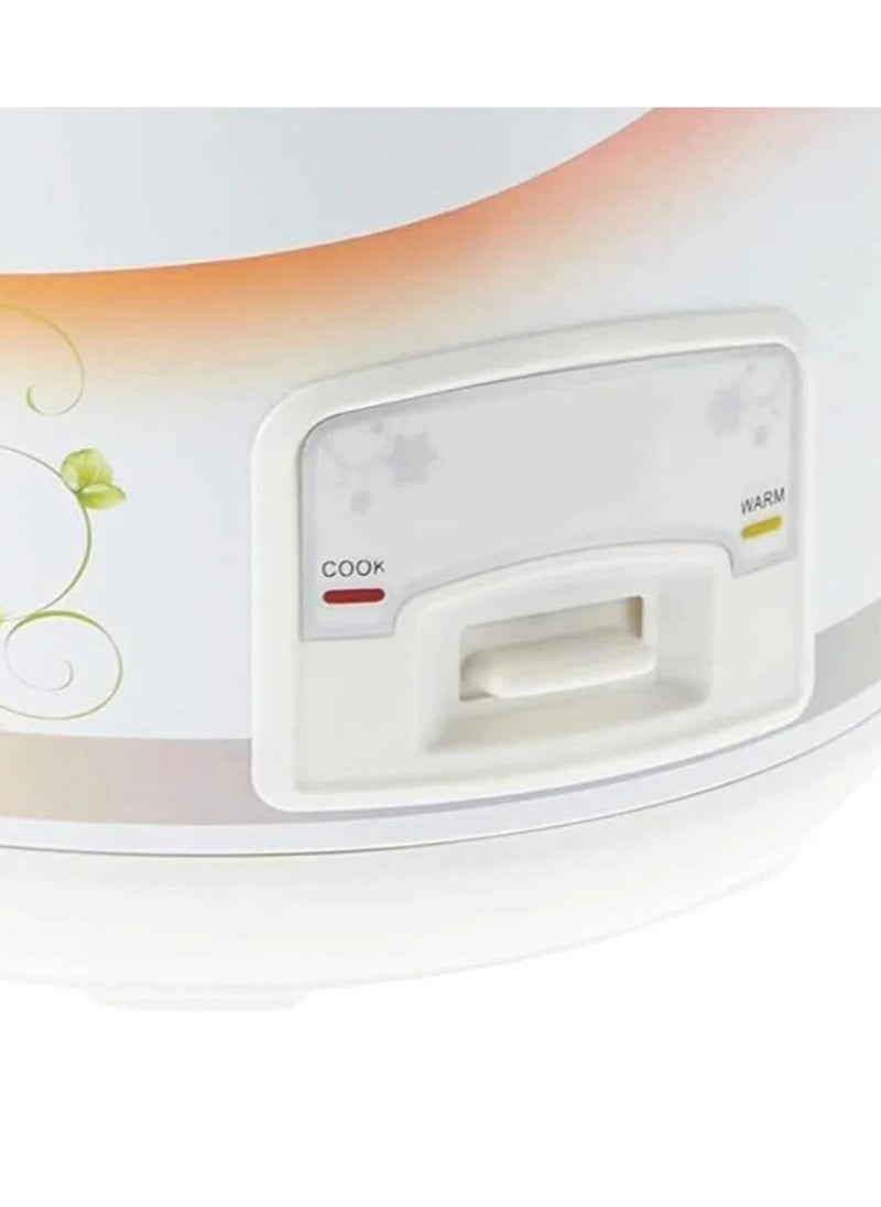 Generic - Electric Rice Cooker 2.8L – Multi-Function Cooking Pot with Non-Stick Inner Pot, Keep Warm & Auto Cooking Features – Deluxe White Rice Cooker for Steaming, Soup, Porridge & More - Image 1