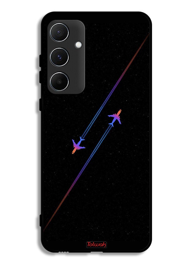 Tolwak Samsung Galaxy A55 5G Protective Case Cover Airplanes Art  - Image 1