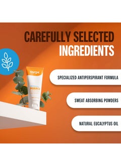 Carpe Carpe Antiperspirant Hand Lotion, A dermatologist-recommended smooth lotion that helps stop hand sweat, Great for hyperhidrosis (Original Eucalyptus)  - Image 5