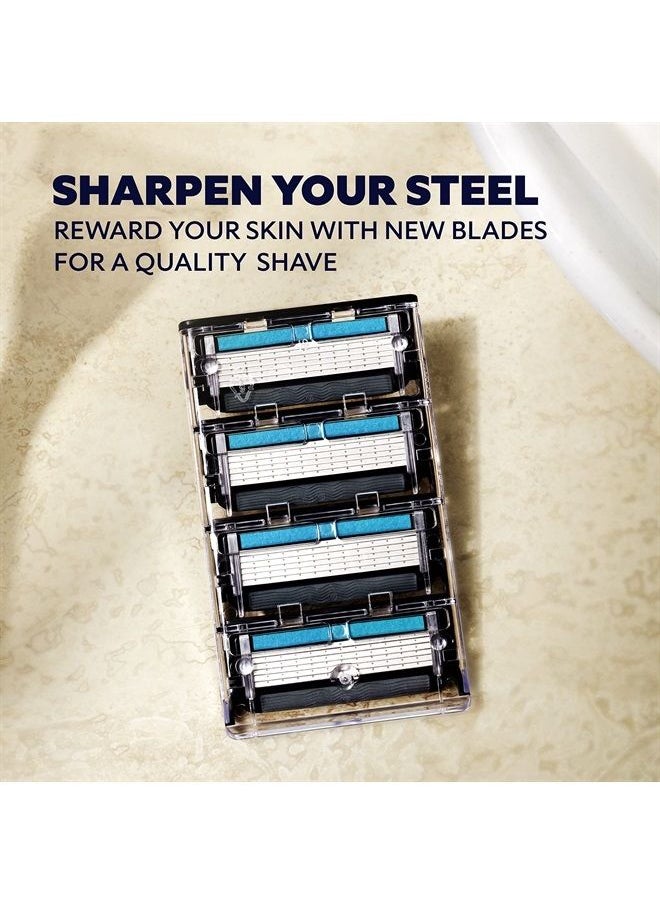 DOLLAR SHAVE CLUB 6-Blade Razor Starter Set for an Extra Close Shave Shave with Precision 1 handle, 2x 6-blade cartridges  - Image 2
