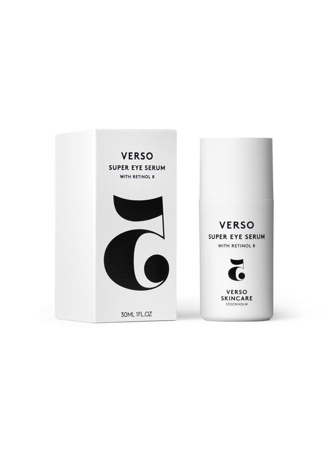 Verso Skincare - Verso Skin Care | Super Eye Serum | Rejuvenating Under Eye Serum for Youthful Skin | Eye Care Made Easy 30ML/1Fl Oz - Image 1