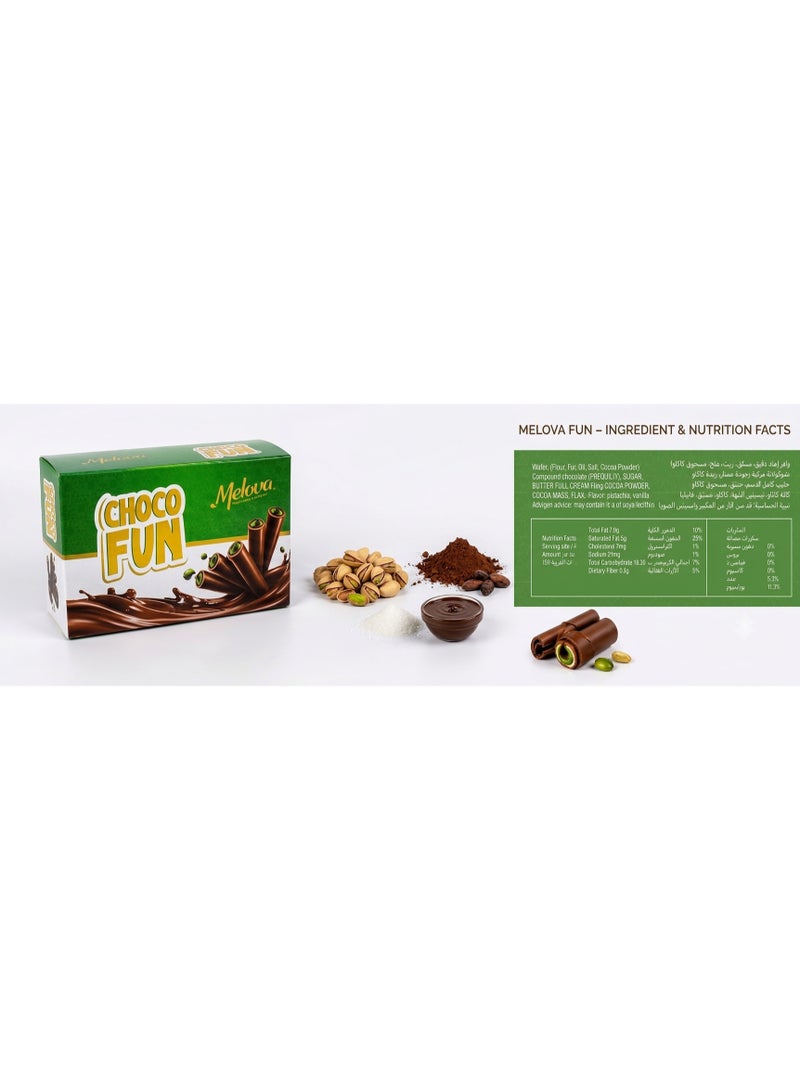 Melova Choco Fun 30 rolls pista premium cream - Image 3