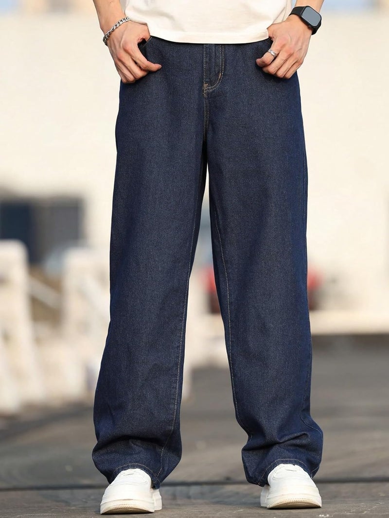 KOTTY Men's Vintage Wash with a Modern Twist Faded Jeans(Blue,32) - Image 4