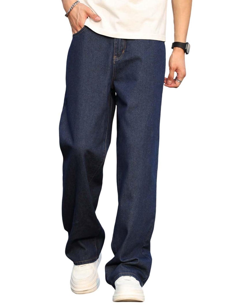 KOTTY Men's Vintage Wash with a Modern Twist Faded Jeans(Blue,32) - Image 1