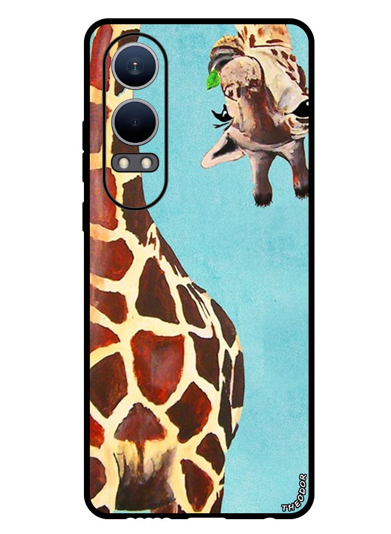Theodor Protective Case Anti Scratch Shock Proof Bumper Cover For Oppo K12x (China) Giraffe - Image 1