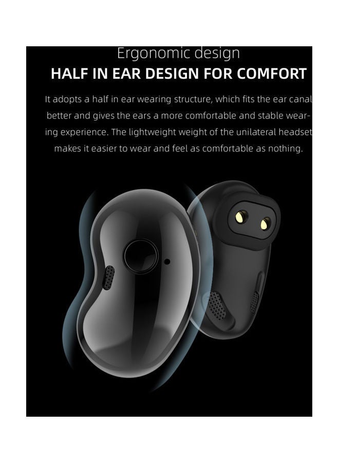 NIBEMINENT S6 PLUS BT5.1 Wireless Earphones Auto Pairing Digital Display Black - Image 3
