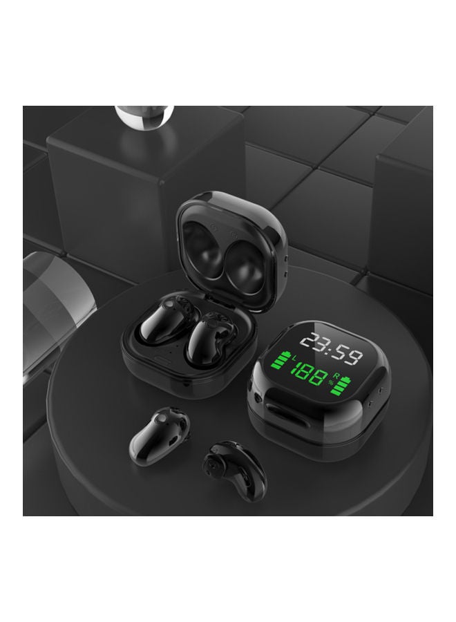 NIBEMINENT S6 PLUS BT5.1 Wireless Earphones Auto Pairing Digital Display Black - Image 4