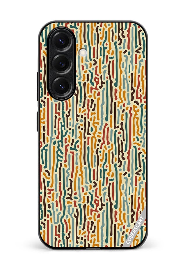 VR CREATIVE Protective Case Cover For Samsung Galaxy S25 Plus Texture Design Multicolour