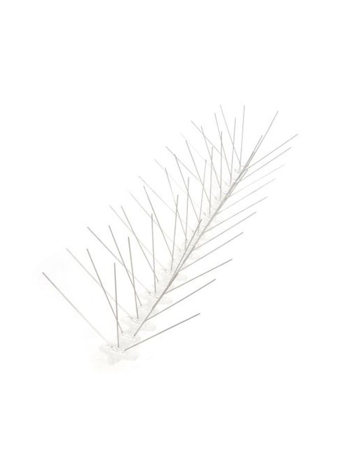 NIBEMINENT 12-Piece Bird Trapping Thorns Silver/Clear - Image 2