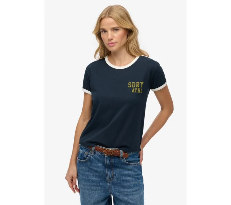Superdry Athletic Essentials Side Stripe T-Shirt