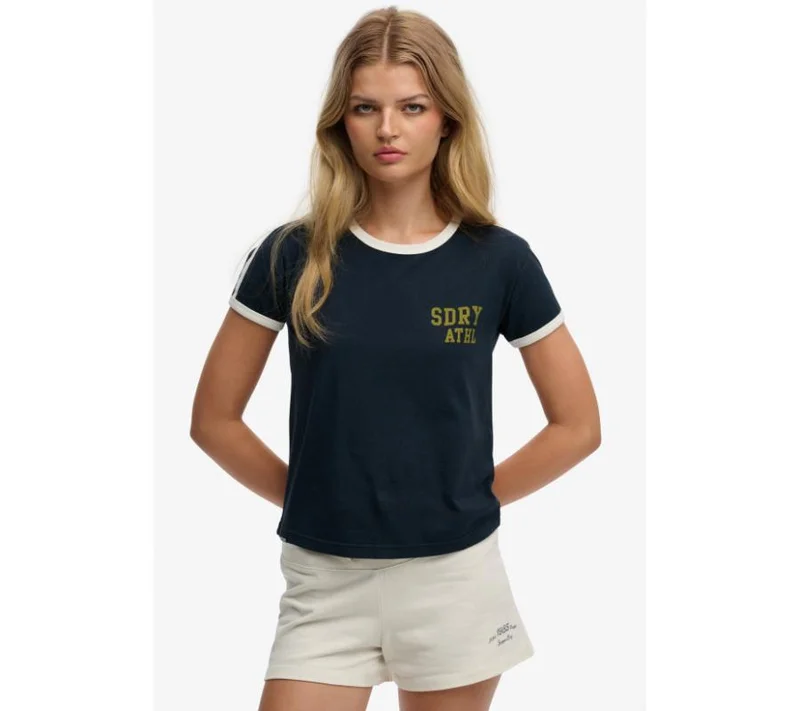 Superdry Athletic Essentials Side Stripe T-Shirt