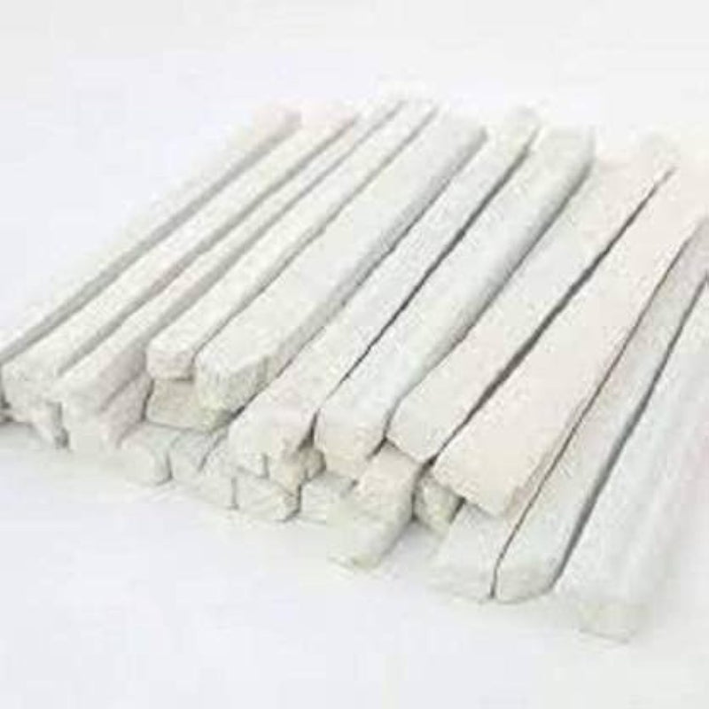 Indian Natural Slate Pencils - Pack of 100, Off White, Medium