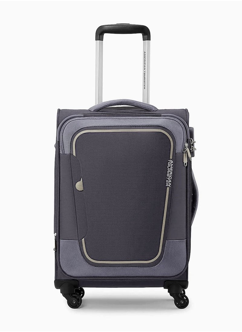 AMERICAN TOURISTER American Tourister ORION soft spinner luggage cabin TSA 56cm - black  - Image 1