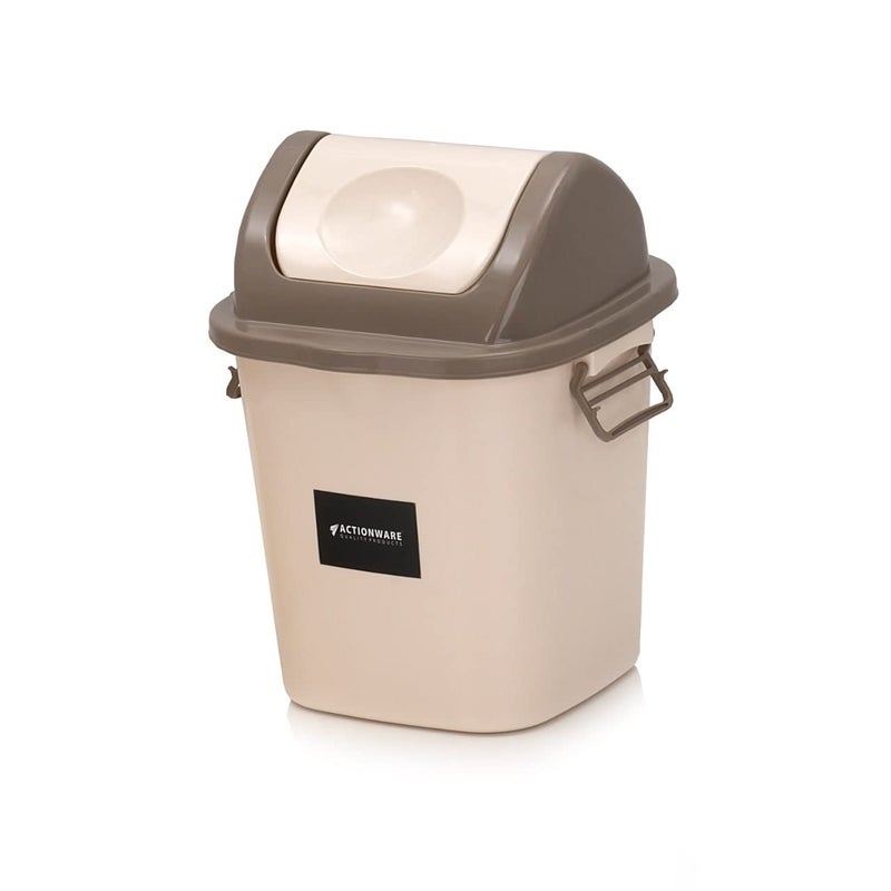 Sygnius Plastic Dustbin Unbreakable Plastic Square Dustbin for Home Office Portable Multicolor - Image 2
