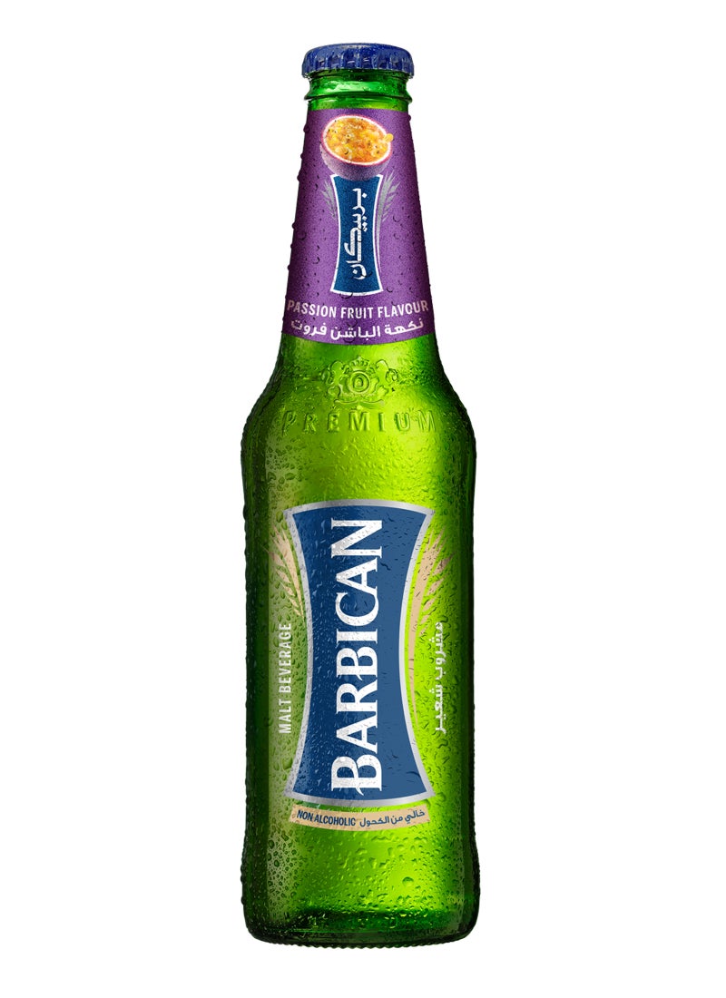 Barbican Passion Fruit Flavoured Non Alcoholic Malt in Glass Bottle - Image 1