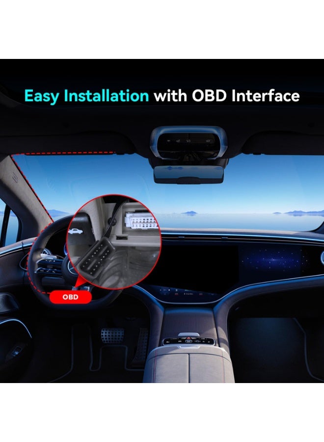 DDPAI OBD Hardwire Kit for Dash Cam Z60, Z50Pro, Z60Pro Compatible with Z60 and Z60 πLink Models, Enabling 24 Hours Parking Monitor, 12V/2A to 5V/3A, 3 Meters Long - Image 2