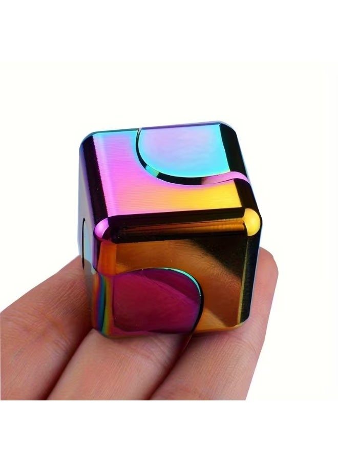 Goolsky Fidget Spinner Metal Hand Spinning Top Tip Gyro Rotating Relieve Relax Reducing Toy Antistresse Relieving Anxiety Decompression Sensory Toys Desk Gadgets for Children Adults - Image 1