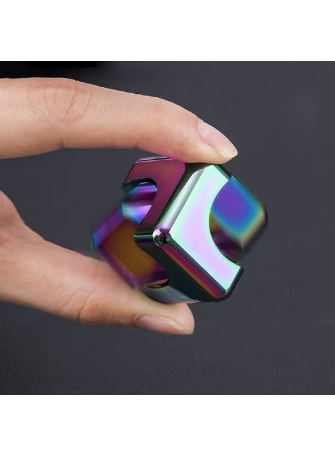 Goolsky Fidget Spinner Metal Hand Spinning Top Tip Gyro Rotating Relieve Relax Reducing Toy Antistresse Relieving Anxiety Decompression Sensory Toys Desk Gadgets for Children Adults - Image 5